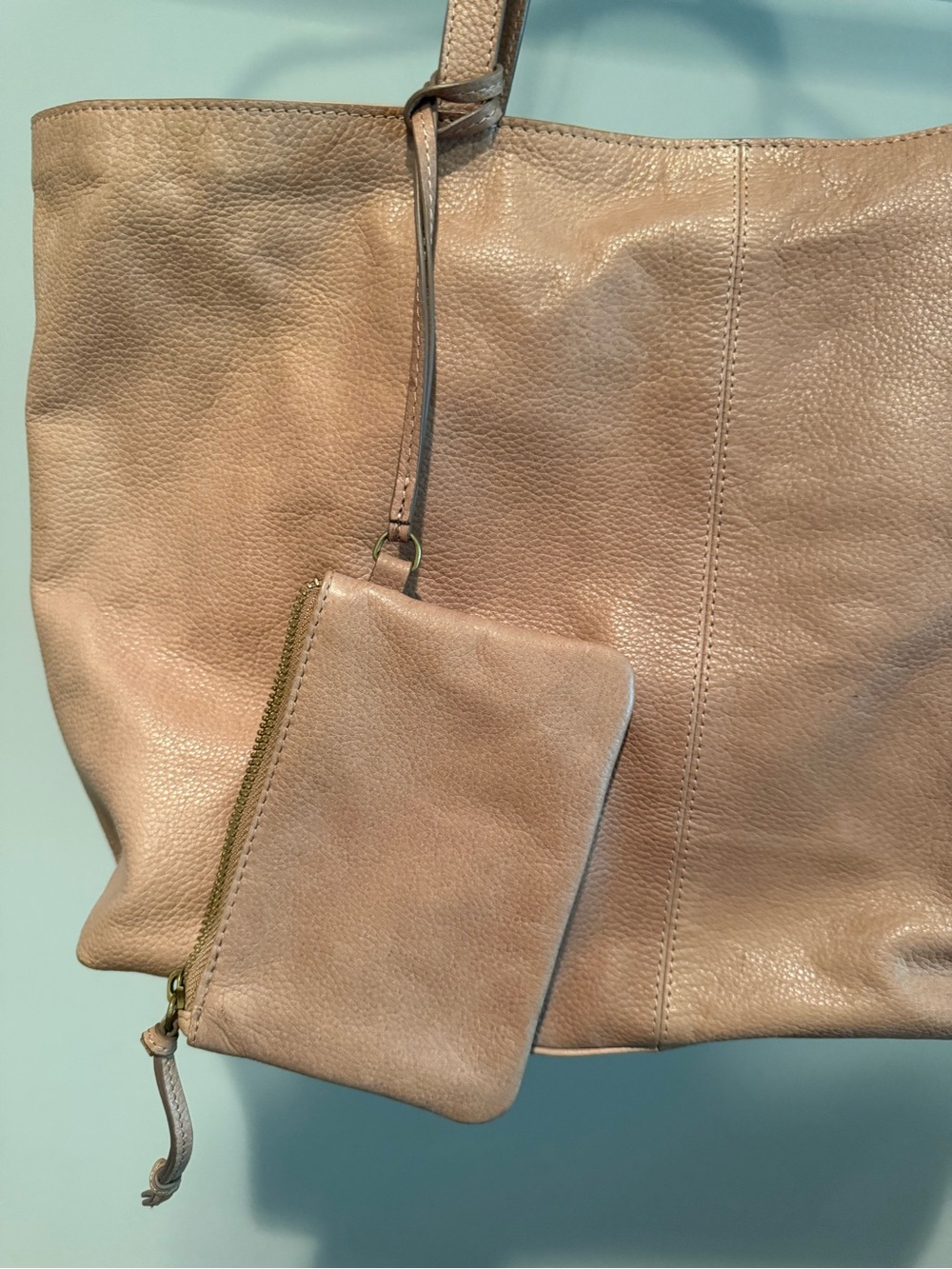 Lucky Brand Leather Tote Bag - Picture 4 of 15